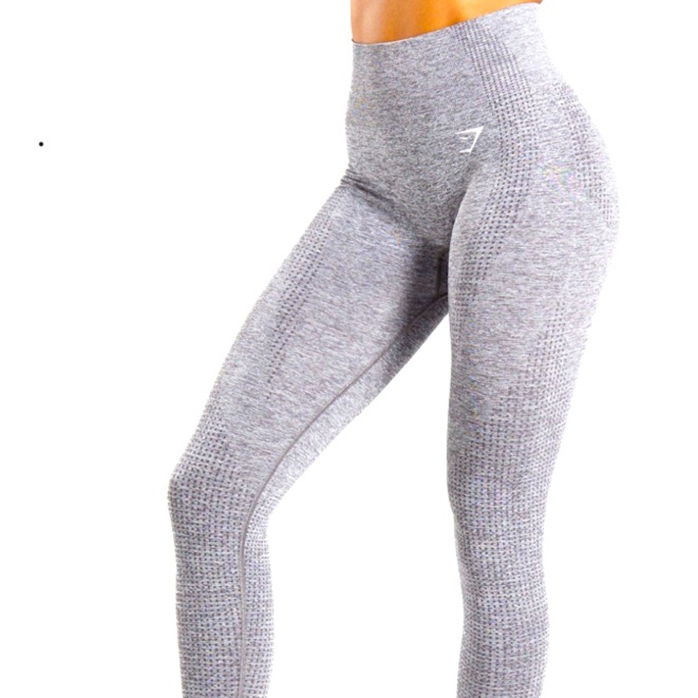 Gymshark light grey vital seamless